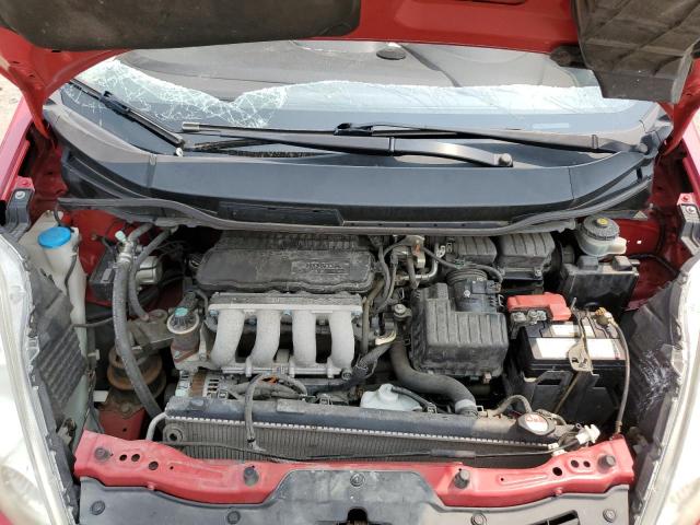 JHMGE88479S055924 - 2009 HONDA FIT SPORT RED photo 11