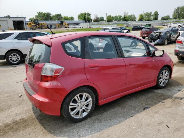 JHMGE88479S055924 - 2009 HONDA FIT SPORT RED photo 3