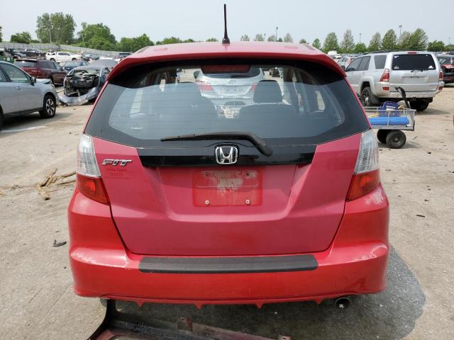 JHMGE88479S055924 - 2009 HONDA FIT SPORT RED photo 6