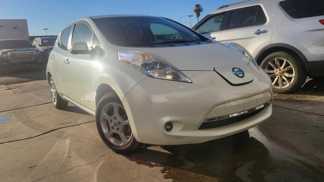 JN1AZ0CP2CT025135 - 2012 NISSAN LEAF SV WHITE photo 1