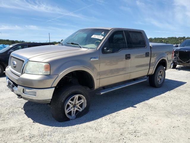 1FTPW14544KD51156 - 2004 FORD F150 SUPERCREW TAN photo 1