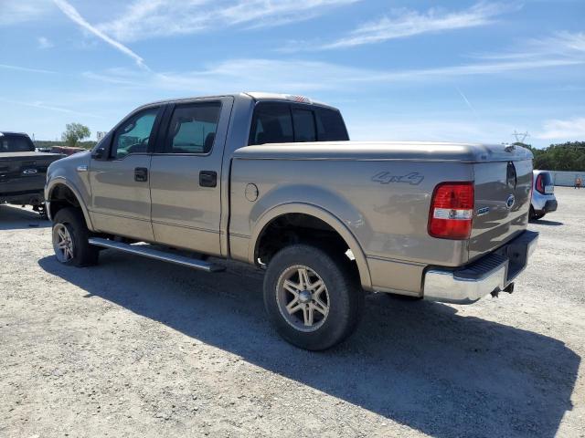 1FTPW14544KD51156 - 2004 FORD F150 SUPERCREW TAN photo 2