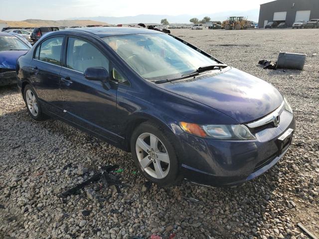 1HGFA16866L113390 - 2006 HONDA CIVIC EX BLUE photo 4