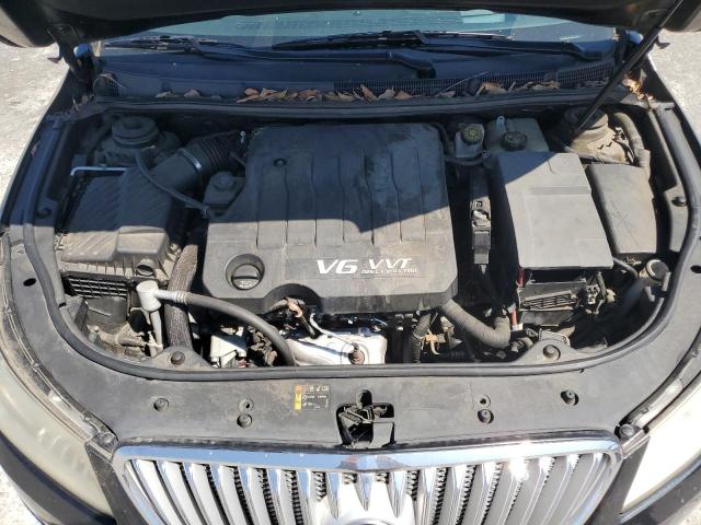 1G4GE5ED6BF374827 - 2011 BUICK LACROSSE CXS BLACK photo 11