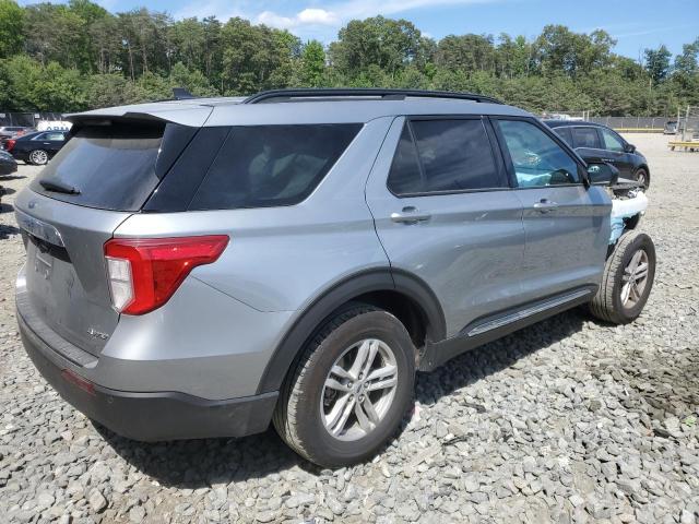 1FMSK8DH7PGC33338 - 2023 FORD EXPLORER XLT SILVER photo 3