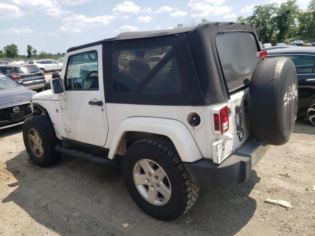 1J4AA2D15AL177329 - 2010 JEEP WRANGLER SPORT WHITE photo 2