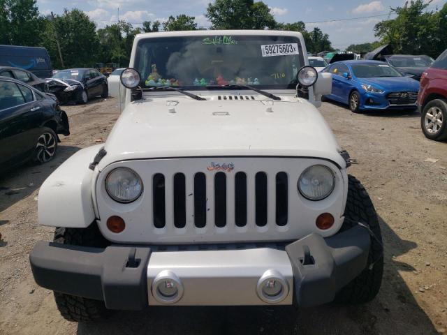 1J4AA2D15AL177329 - 2010 JEEP WRANGLER SPORT WHITE photo 5