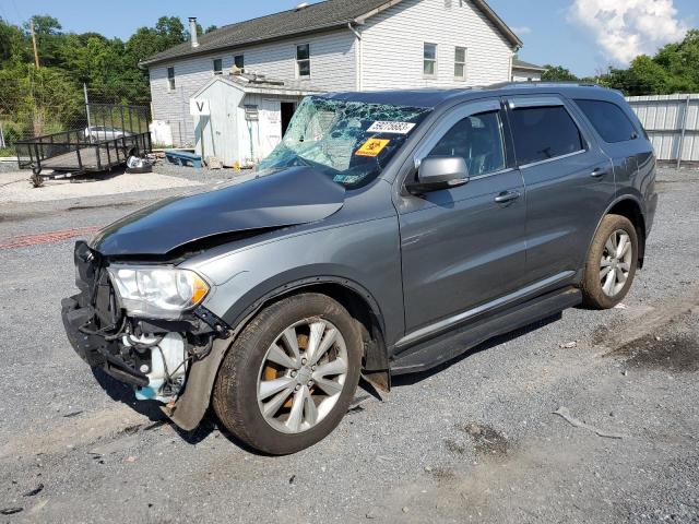 1C4SDJDT9CC158895 - 2012 DODGE DURANGO CREW GRAY photo 1