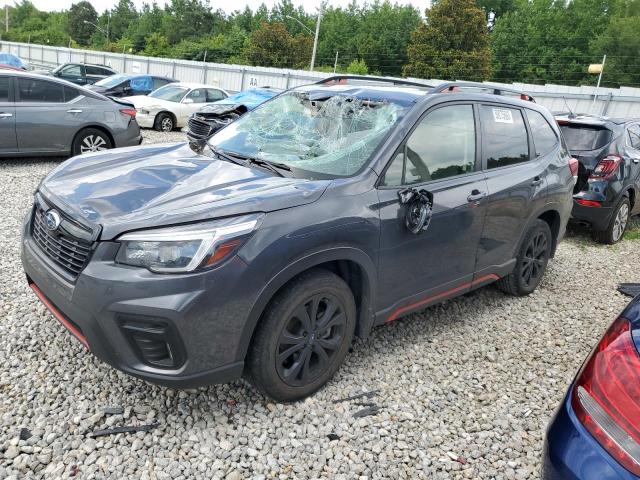 JF2SKARC1MH571124 - 2021 SUBARU FORESTER SPORT GRAY photo 1