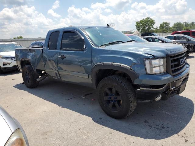 1GTR2VE3XBZ456961 - 2011 GMC SIERRA K1500 SLE BLUE photo 4