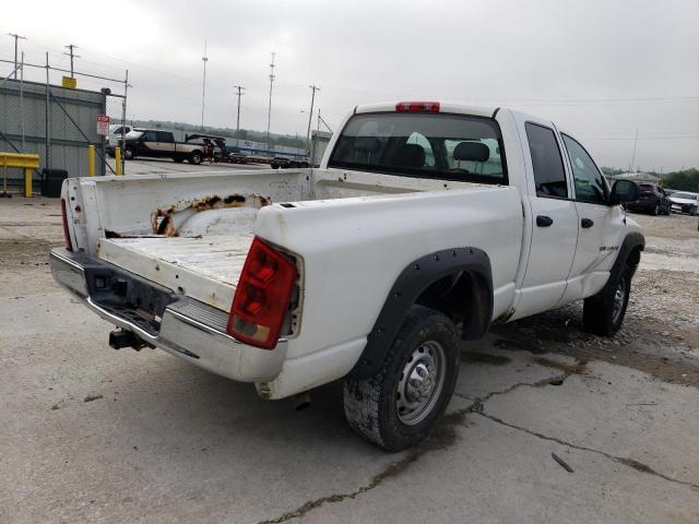 3D7KU28D04G217488 - 2004 DODGE RAM 2500 ST WHITE photo 3