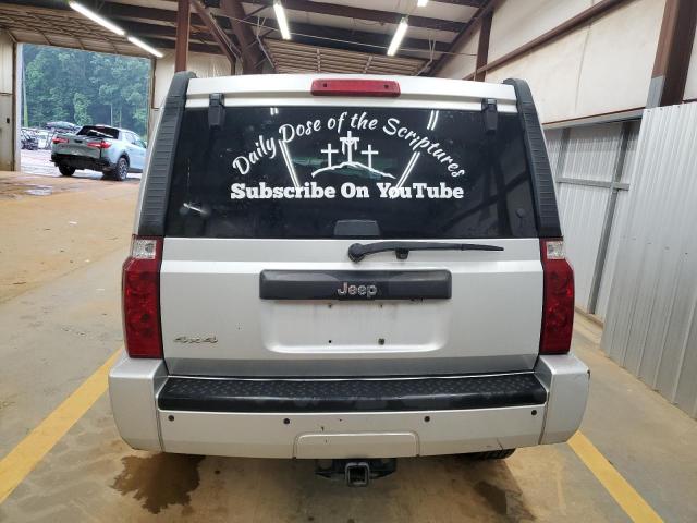 1J4RG4GK1AC132194 - 2010 JEEP COMMANDER SPORT Сріблястий фото 6