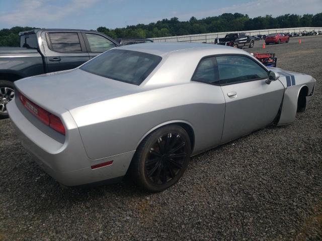 2C3CDYAG2CH106465 - 2012 DODGE CHALLENGER SXT SILVER photo 3