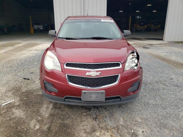 2CNFLCEW7A6395444 - 2010 CHEVROLET EQUINOX LS RED photo 5