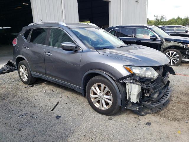 KNMAT2MTXGP661404 - 2016 NISSAN ROGUE S GRAY photo 4