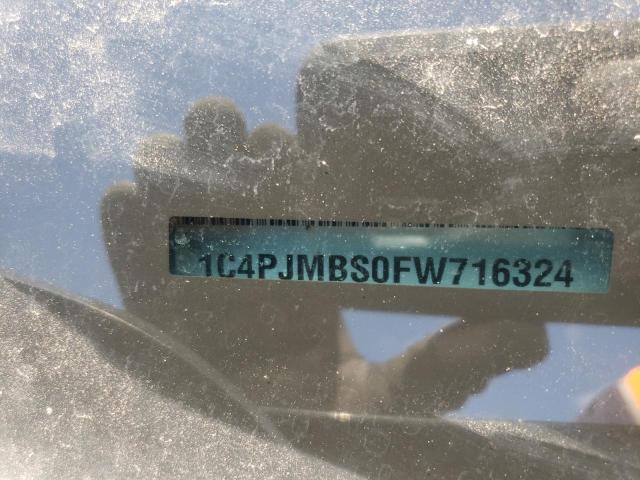 1C4PJMBS0FW716324 - 2015 JEEP CHEROKEE TRAILHAWK 灰色 照片 12