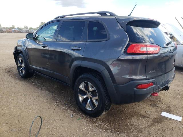 1C4PJMBS0FW716324 - 2015 JEEP CHEROKEE TRAILHAWK 灰色 照片 2