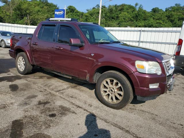 1FMEU53847UA22896 - 2007 FORD EXPLORER S LIMITED MAROON photo 4