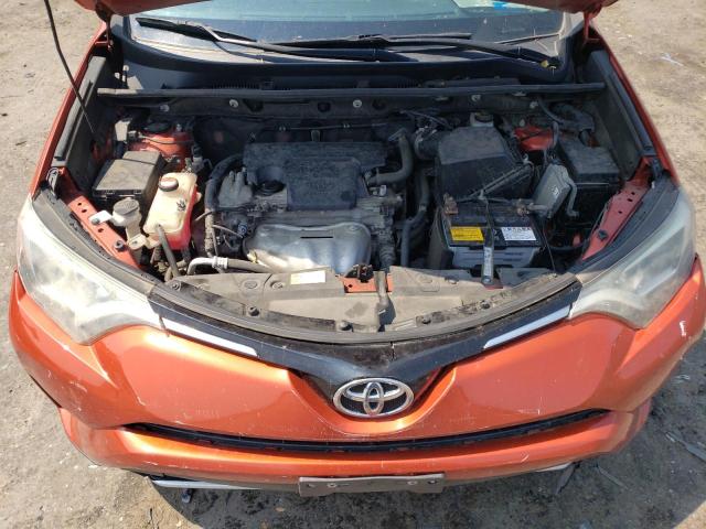 JTMWFREV8GJ091654 - 2016 TOYOTA RAV4 XLE ORANGE photo 11