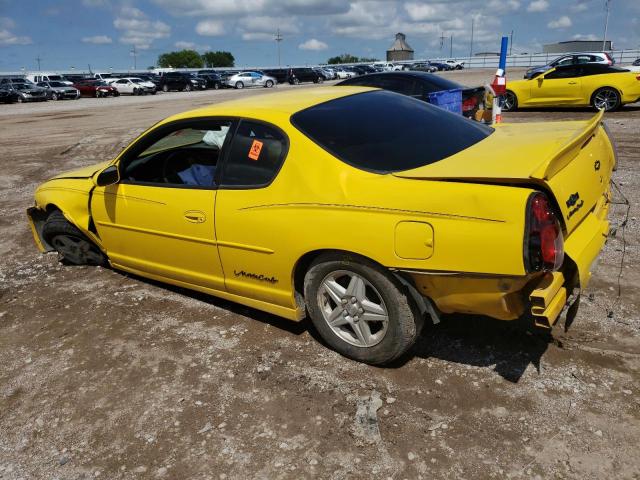 2G1WW12E529333500 - 2002 CHEVROLET MONTE CARL LS YELLOW photo 2