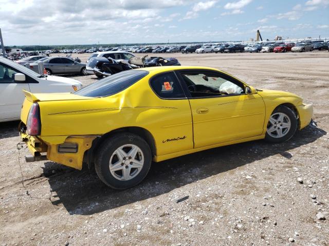 2G1WW12E529333500 - 2002 CHEVROLET MONTE CARL LS YELLOW photo 3