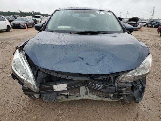 3N1AB7AP8EY291138 - 2014 NISSAN SENTRA S BLUE photo 5