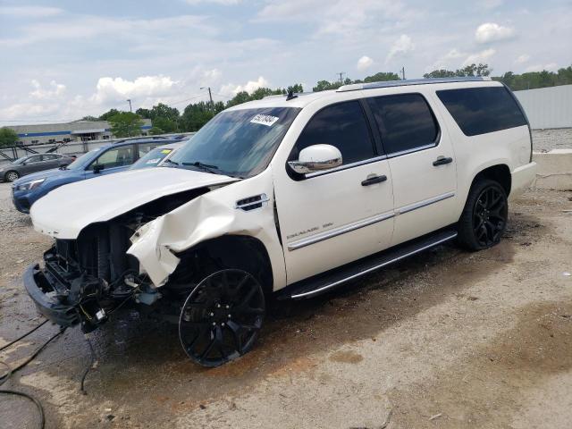 1GYUKHEF7AR277517 - 2010 CADILLAC ESCALADE ESV LUXURY WHITE photo 1