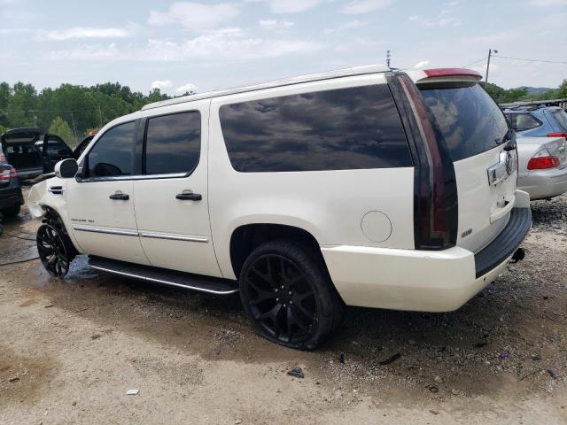 1GYUKHEF7AR277517 - 2010 CADILLAC ESCALADE ESV LUXURY WHITE photo 2