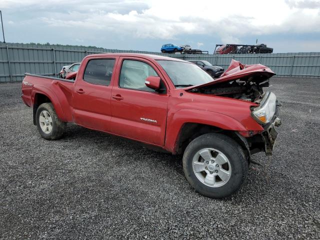 5TFMU4FN2FX035459 - 2015 TOYOTA TACOMA DOUBLE CAB LONG BED RED photo 4