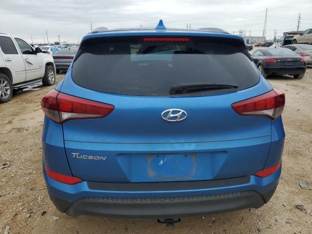 KM8J33A44HU485175 - 2017 HYUNDAI TUCSON LIMITED BLUE photo 6