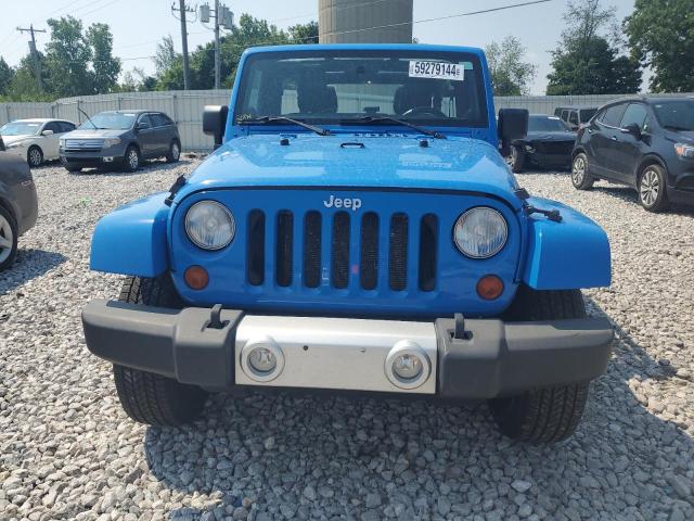 1J4BA5H1XBL634752 - 2011 JEEP WRANGLER U SAHARA BLUE photo 5