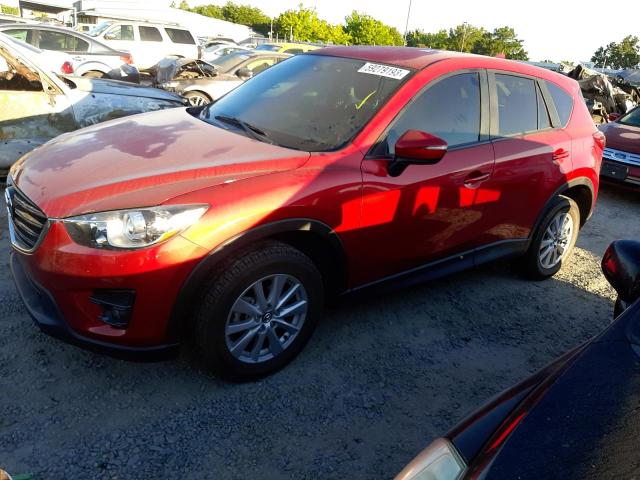 JM3KE4CY8G0716388 - 2016 MAZDA CX-5 TOURING RED photo 1