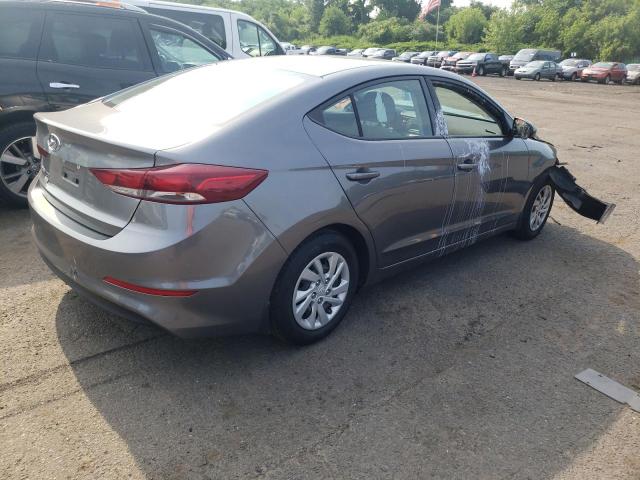 5NPD74LF2JH264717 - 2018 HYUNDAI ELANTRA SE GRAY photo 3