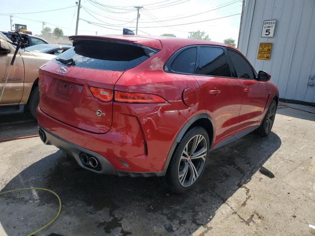 SADCZ2EE4LA628472 - 2020 JAGUAR F-PACE SVR RED photo 3