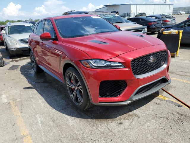 SADCZ2EE4LA628472 - 2020 JAGUAR F-PACE SVR RED photo 4