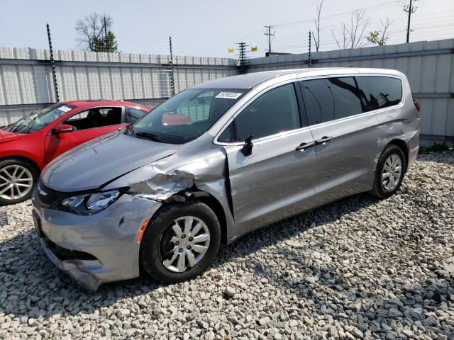 2C4RC1AGXJR292005 - 2018 CHRYSLER PACIFICA L SILVER photo 1