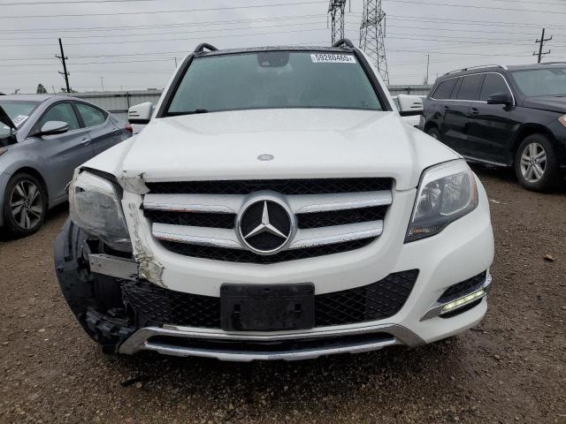 WDCGG8JB7FG435570 - 2015 MERCEDES-BENZ GLK 350 4MATIC WHITE photo 5