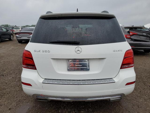 WDCGG8JB7FG435570 - 2015 MERCEDES-BENZ GLK 350 4MATIC WHITE photo 6