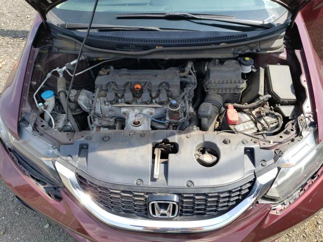 2HGFB2F96DH527663 - 2013 HONDA CIVIC EXL 栗色 照片 11