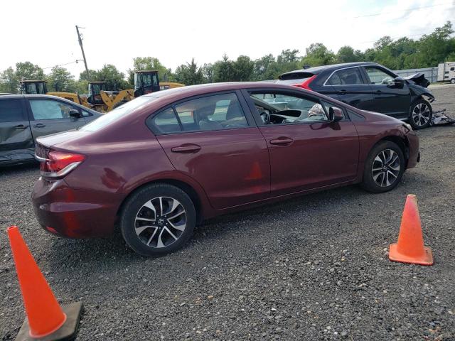 2HGFB2F96DH527663 - 2013 HONDA CIVIC EXL 栗色 照片 3