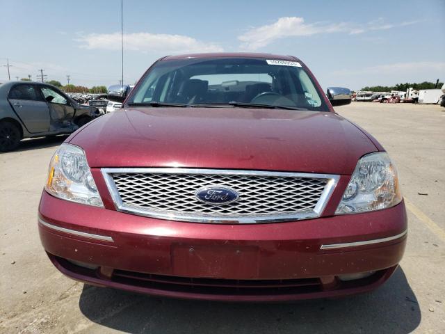 1FAFP25106G159058 - 2006 FORD FIVE HUNDR LIMITED MAROON photo 5