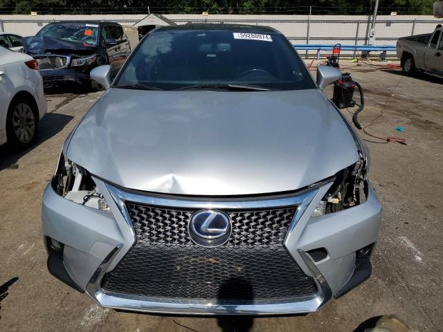 JTHKD5BH0F2212258 - 2015 LEXUS CT 200 SILVER photo 5