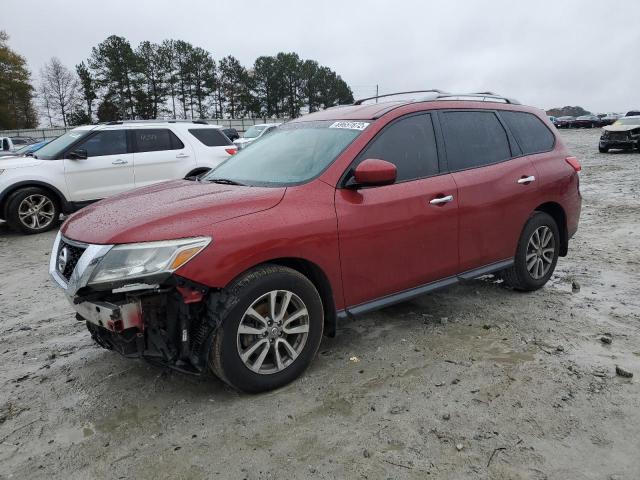 5N1AR2MM4FC703400 - 2015 NISSAN PATHFINDER S RED photo 1