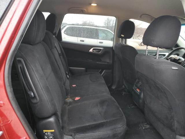 5N1AR2MM4FC703400 - 2015 NISSAN PATHFINDER S RED photo 11