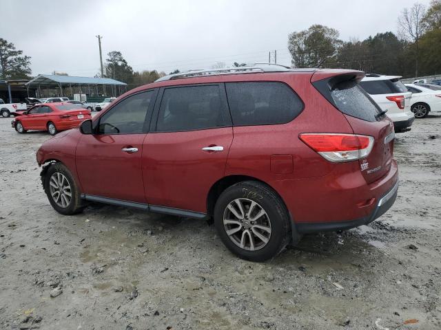 5N1AR2MM4FC703400 - 2015 NISSAN PATHFINDER S RED photo 2