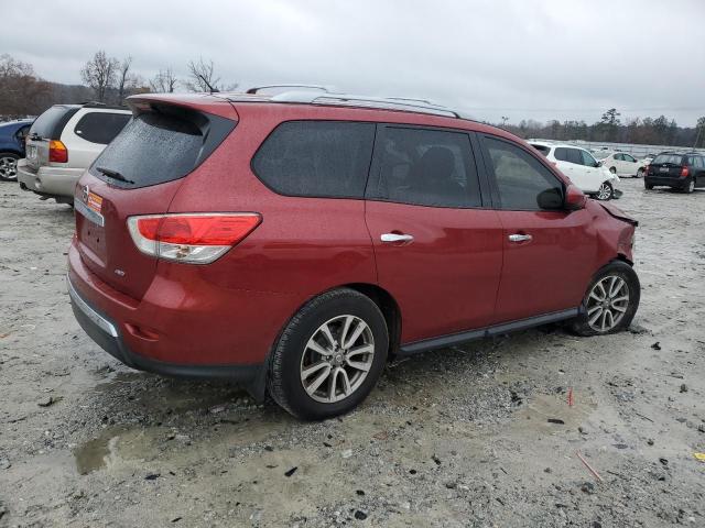 5N1AR2MM4FC703400 - 2015 NISSAN PATHFINDER S RED photo 3
