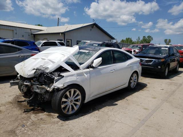 KMHFH4JG1DA267665 - 2013 HYUNDAI AZERA GLS WHITE photo 1