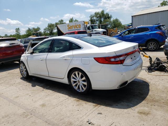 KMHFH4JG1DA267665 - 2013 HYUNDAI AZERA GLS WHITE photo 2