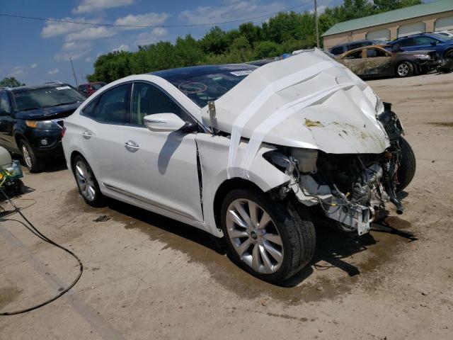 KMHFH4JG1DA267665 - 2013 HYUNDAI AZERA GLS WHITE photo 4