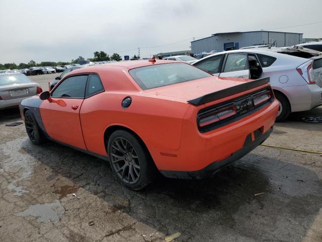 2C3CDZC97GH335315 - 2016 DODGE CHALLENGER SRT HELLCAT ORANGE photo 2